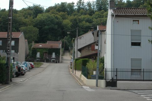 Rue Bellevue en 2009 (photographie couleur : Jean-Luc Gouret)